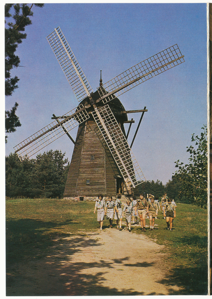 Hohenstein Kr. Osterode (Olsztynek), Freilichtmuseum, Windmühle
