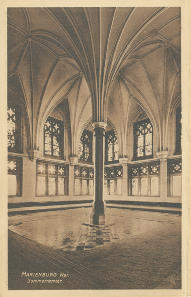 Marienburg i. Westpr., Die Marienburg, Hochmeister-Palast und Sommerremter