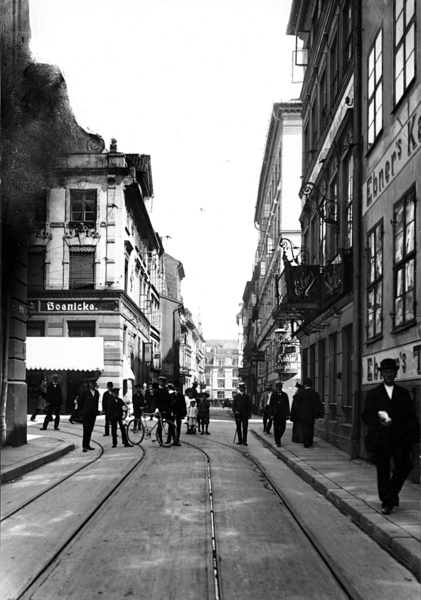 Königsberg,  Kneiphof, Perspektive der Köttelstraße