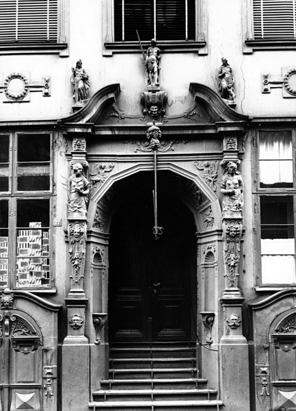 Königsberg, Kneiphöfsche Langgasse, Barockportal