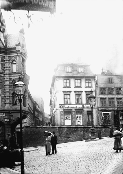 Königsberg, Ecke Koggenstraße und Oberrollberg