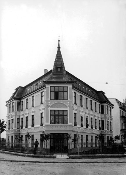 Königsberg, Haus an der Ecke der Sackheimrechten Straße (?)