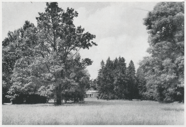 Klein Beynuhnen, Schlosspark, Blick zum Dorischer Tempel