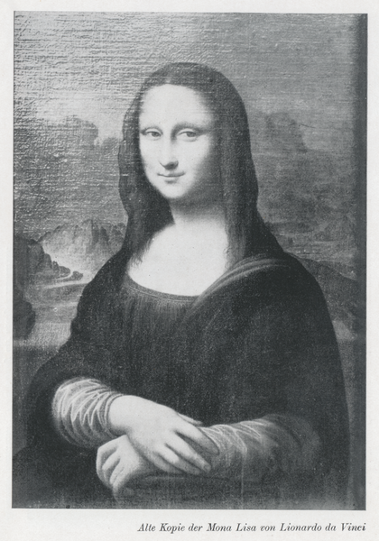 Klein Beynuhnen, Schloss, Mona Lisa (Alte Kopie des Gemäldes von Leonardo da Vinci)