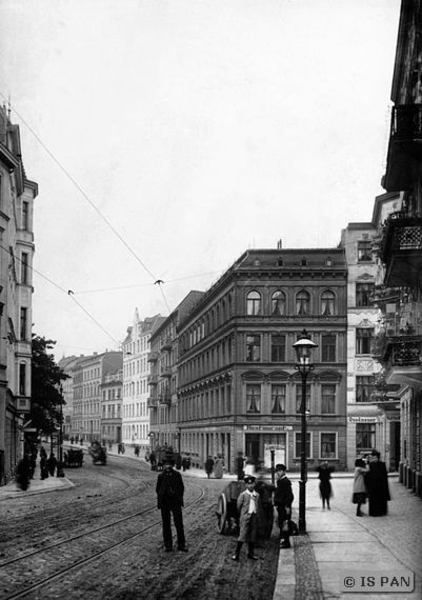 Königsberg (Pr.), Straßeneinmündung Vorder- und Hinterroßgarten