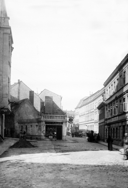 Königsberg, Gabelung 1. und 2. Fließstraße