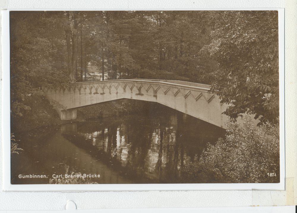 Gumbinnen, Carl-Brandt-Brücke