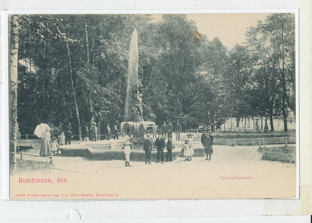 Gumbinnen, Springbrunnen