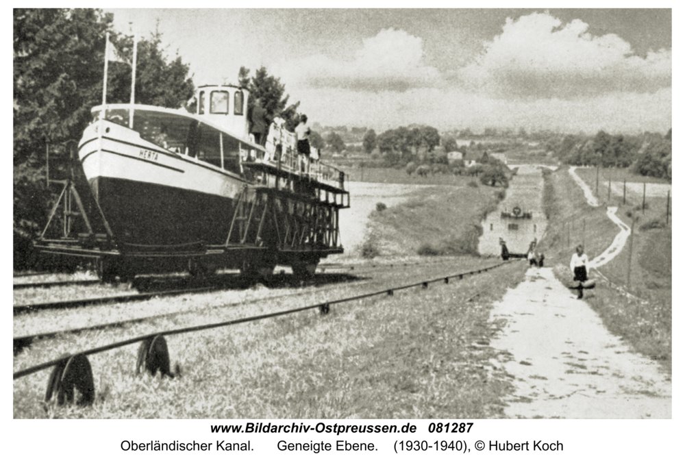 Oberländischer Kanal, Geneigte Ebene