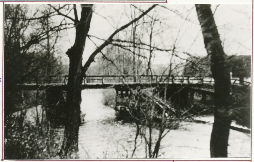 Matzutkehmen Kr. Gumbinnen, Holzbrücke über die Rominte