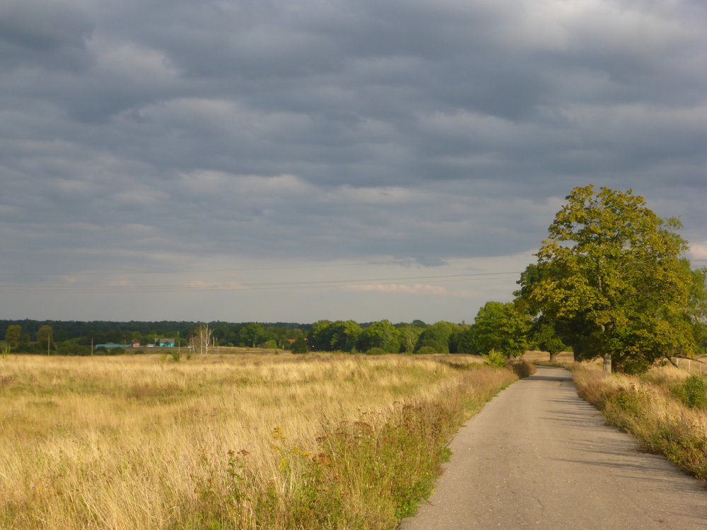 Domnau (Домново), Straße nach Gr. Klitten