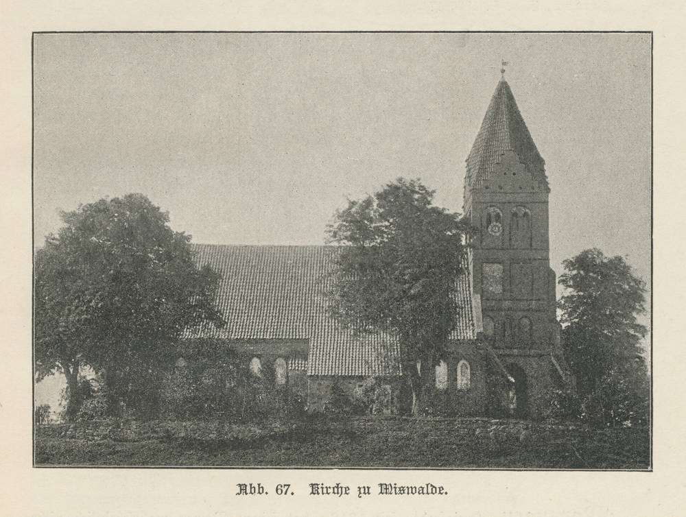 Miswalde, Ev. Kirche, Anischt von Norden