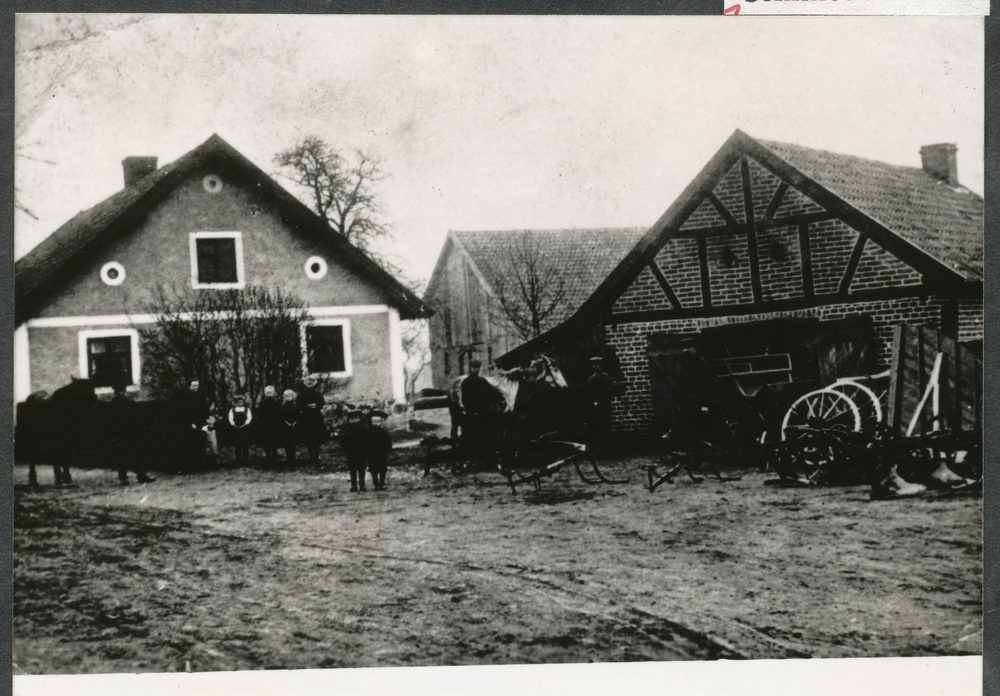 Seubersdorf Kr. Mohrungen, Ort, Schmiede Preuß