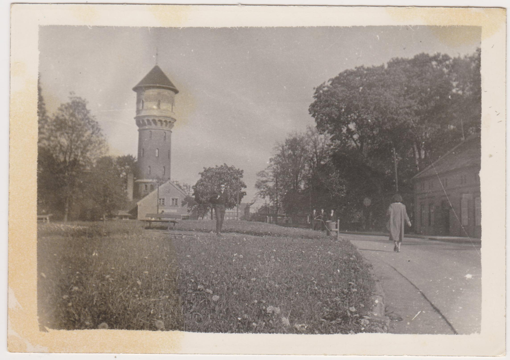 Mohrungen, Wasserturm an der ehem. Preussisch Holländer Strs.