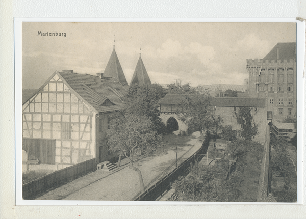 Marienburg, Westpr., Vorschloss, Ordensburg