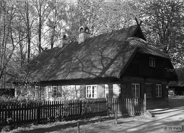 Königsberg, Freilichtmuseum der Provinz Ostpreußen - Gehöft aus Pempen Kr. Memel, Wohnhaus über Eck gesehen