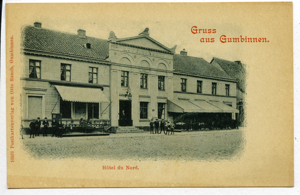 Gumbinnen, Stallupöner Straße, Hôtel du Nord