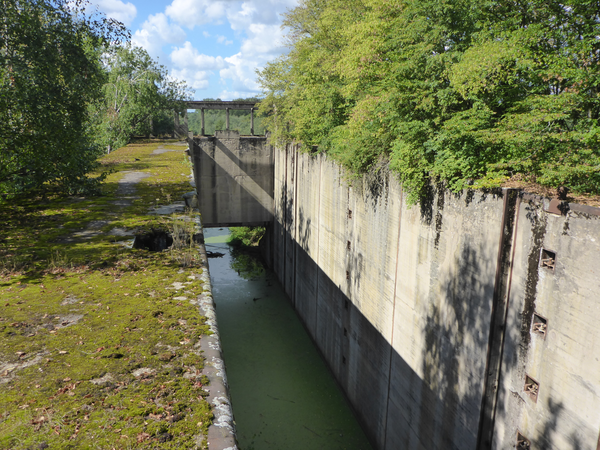 Groß Allendorf, Masurischer Kanal, Schleuse