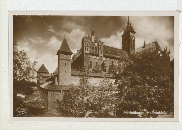 Marienburg, Westpr., Hochschloss und Schlosskirche