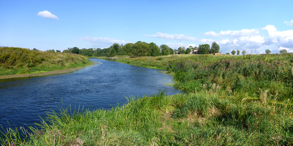 Allenburg (Дружба), die Alle und Masurischer Kanal