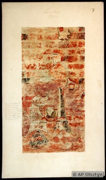 Königsberg (Pr.), Dom, Fragment gotischer Fresken