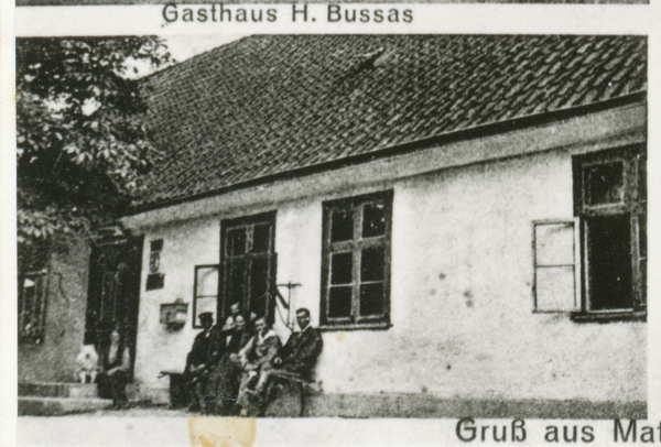 Matzutkehmen Kr. Gumbinnen, Gasthaus H. Bussas