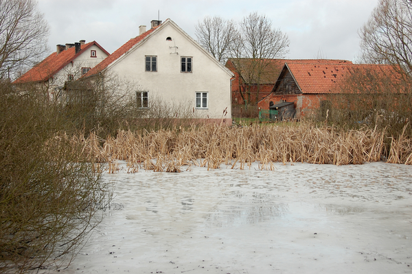 Weinsdorf (Dobrzyki), Blick auf die ehemaligen Höfe