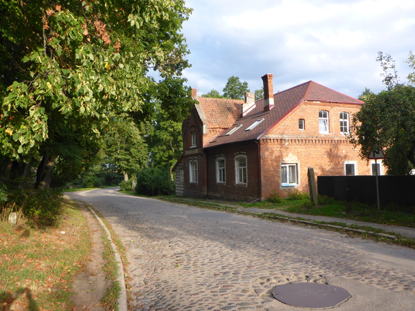 Domnau (Домново), Straße nach Friedland