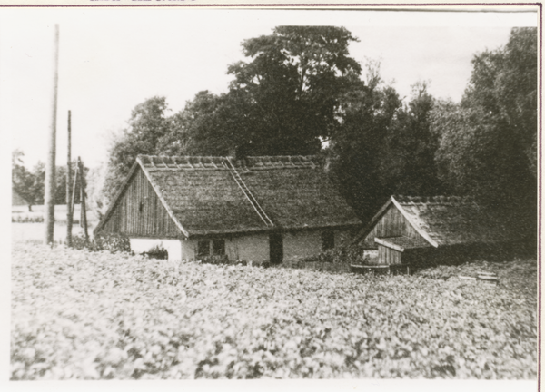 Tellrode, Arbeiterhaus mit Stall des Bauernhofes Wilhelm Brombach