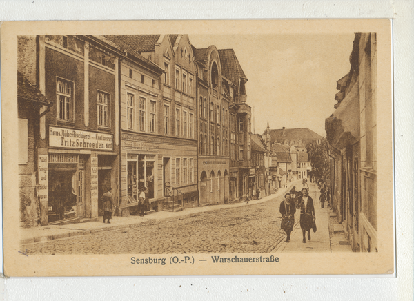 Sensburg, Warschauer Straße