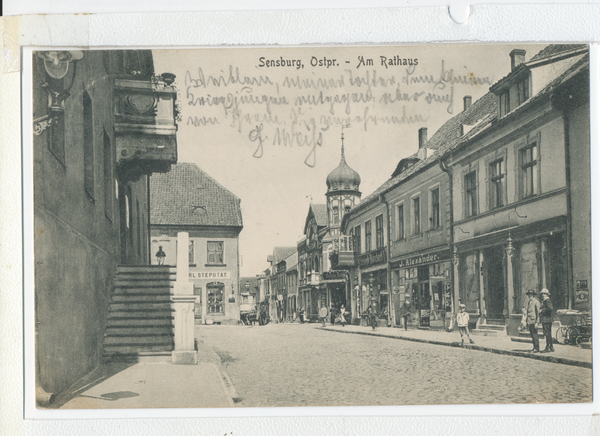 Sensburg, Am Rathaus