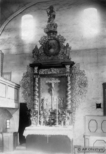 Miswalde, Ev. Kirche, Altar