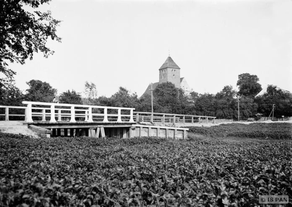 Mühlhausen Kr. Preußisch Holland, Brücke über die Baude (Donne)