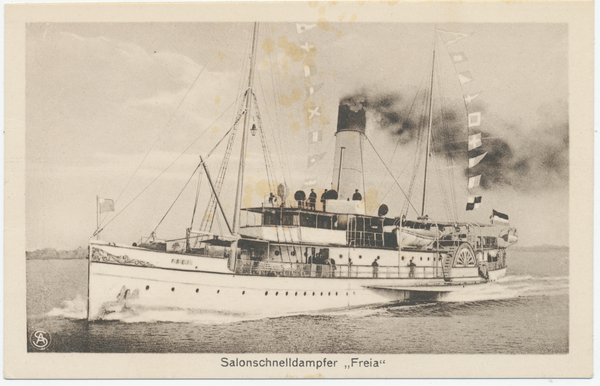 Ostsee, Salonschnelldampfer "Freia"