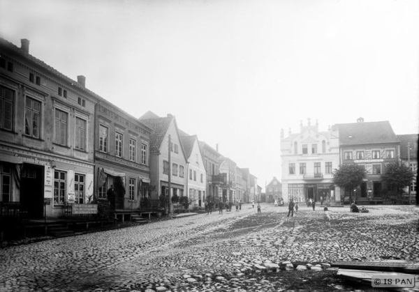 Mühlhausen Kr. Preußisch Holland, Bürgerhäuser am Markt