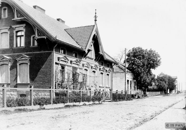 Mühlhausen Kr. Preußisch Holland,  Straßenansicht