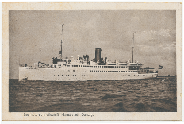 Ostsee, Seedienst, Schnellmotorschiff Hansestadt Danzig