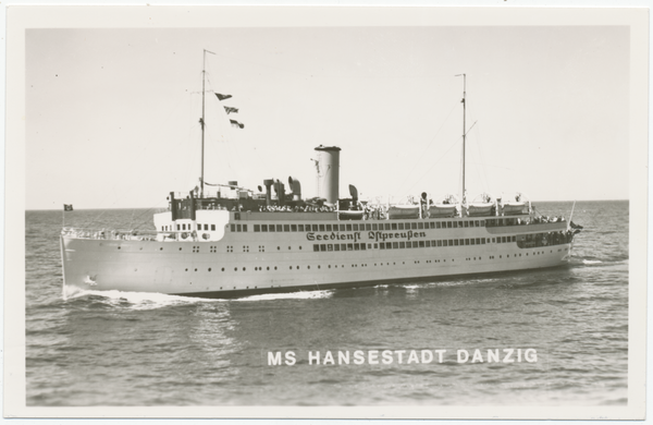 Ostsee, Seedienst Ostpreußen, M.S. "Hansestadt Danzig"