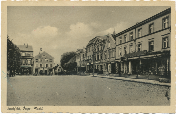 Saalfeld, Markt, Westseite