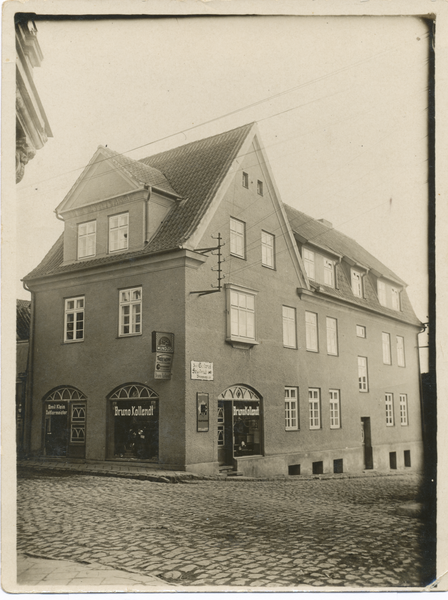 Saalfeld, Haus Emil Klein, Geschäft Bruno Kollendt