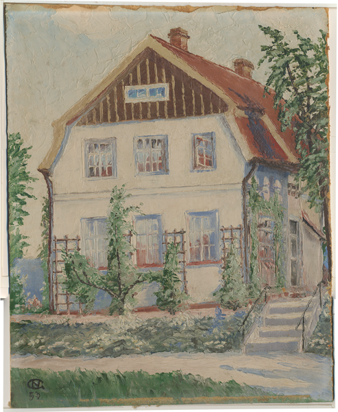Königsberg (Pr.), Wohnhaus der Familie Müller (Gemälde)