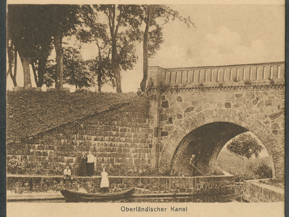 Hoffnung Kr. Mohrungen, Brücke über dem Oberländischen Kanal