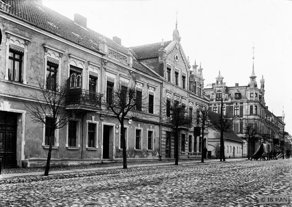 Ragnit, Markt in der Altstadt, Häuser an der nördlichen Straßenfront