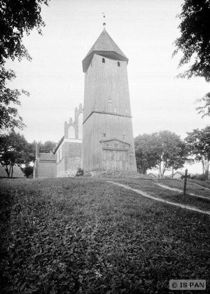 Neu Kockendorf, Kath. Kirche, Fassade mit dem hölzernen Westturm