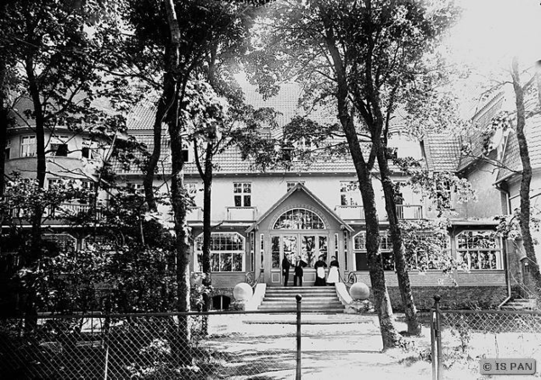 Neukuhren, Kurhaus, Seeseite