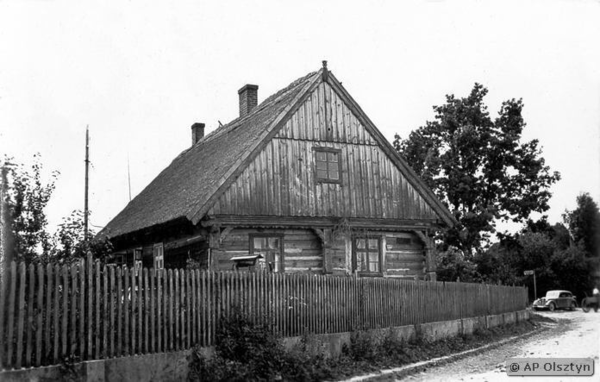 Nußberg, Giebelständerhaus des Bauern Eczko, Ansicht von Osten