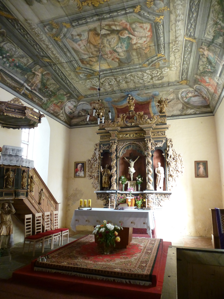 Altstadt (Stare Miasto), Dorfkirche, der Altar