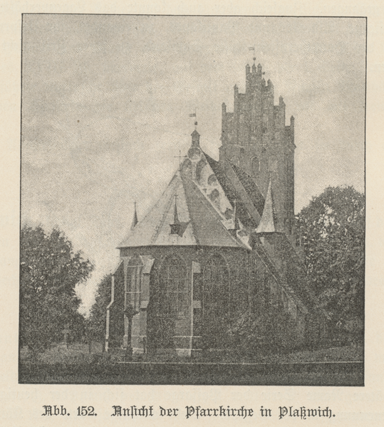 Plaßwich, Kath. Kirche, Ansicht von Nordosten