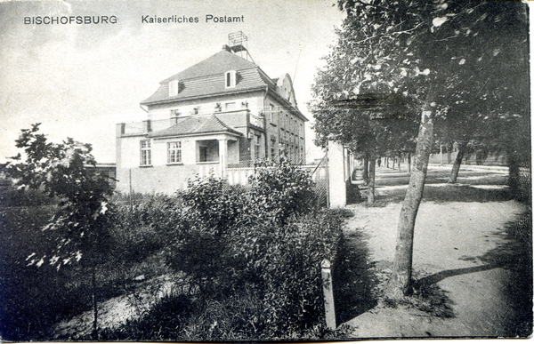 Bischofsburg, Stadt,  Postamt