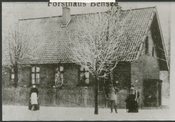 Bensee, Forsthaus im Winter